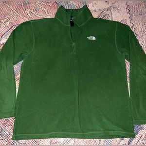 Men’s North face half zip